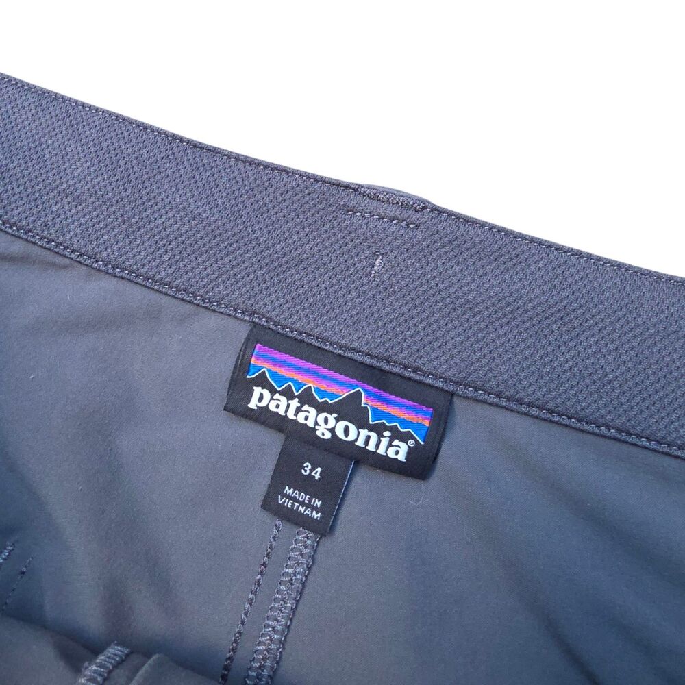 Patagonia Quandary Pants Men's 34 Forge Gray Stretch Lightweight Quick Dry - Picture 5 of 8